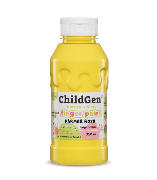 ChildGen Yıkanabilir Parmak Boya Set (3 Adet) // Pastel