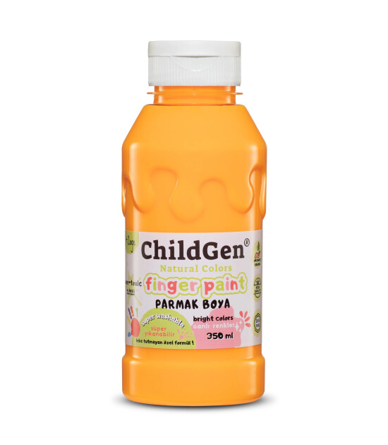 ChildGen Yıkanabilir Parmak Boya Set (3 Adet) // Neon