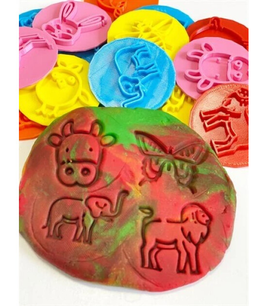 Childgen Oyun Hamuru B&uuml;y&uuml;k Damga Set