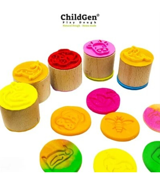 Childgen Oyun Hamuru B&uuml;y&uuml;k Damga Set