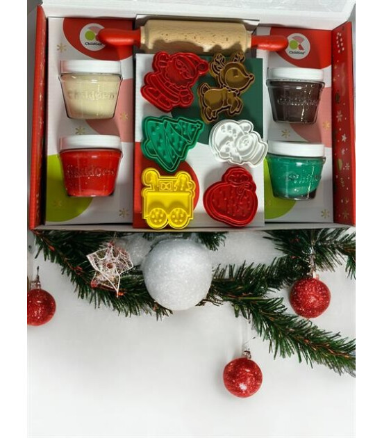 Childgen Doğal Oyun Hamuru - MEGA Premium Yeni Yıl Seti 2024