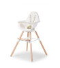 Childhome Evolu 180° Mama Sandalyesi + Ön Tepsi // Naturel & Beyaz