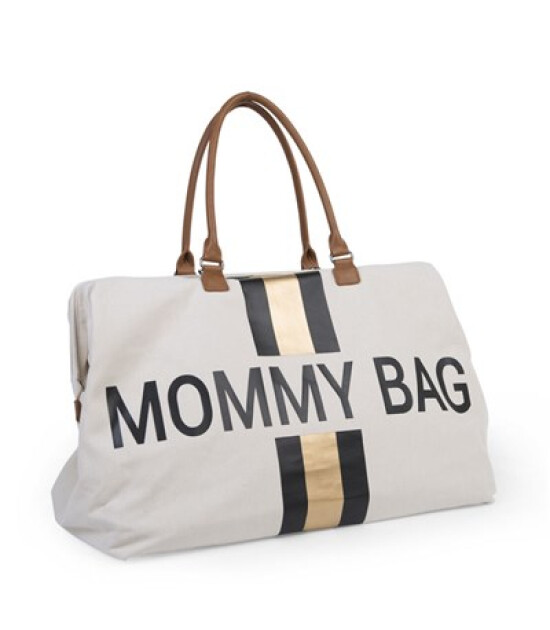 ChildHome Mommy Bag Anne Bebek Bakım Çantası // Kanvas & Beyaz