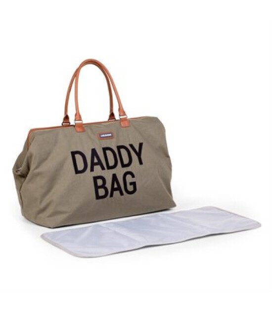 Childhome Daddy Bag Kanvas // Haki