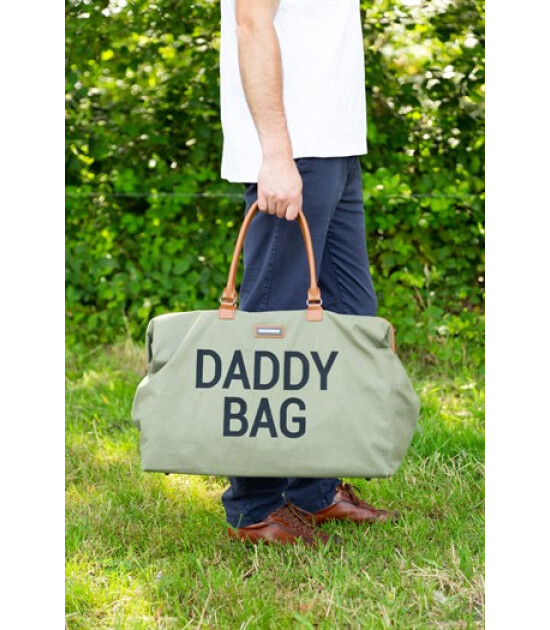 Childhome Daddy Bag Kanvas // Haki