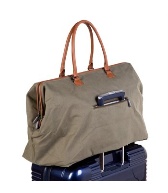 Childhome Daddy Bag Kanvas // Haki