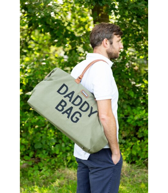 Childhome Daddy Bag Kanvas // Haki