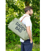 Childhome Daddy Bag Kanvas // Haki