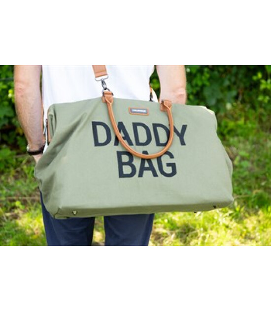 Childhome Daddy Bag Kanvas // Haki