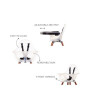 Childhome Evolu Mama Sandalyesi Silikon Matlı + Ön Tepsi // Frosted & Nut