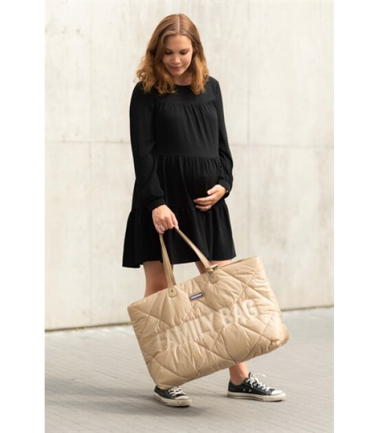 Childhome Family Bag Aile Çantası Puffy // Bej