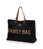 Childhome Family Bag Aile Çantası // Siyah & Gold