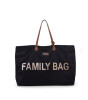 Childhome Family Bag Aile Çantası // Siyah & Gold