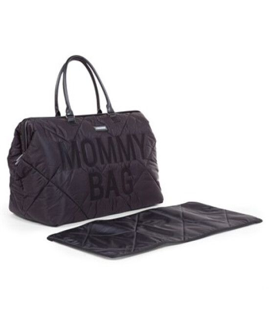 ChildHome Mommy Bag Anne Bebek Bakım Çantası Puffy // Siyah