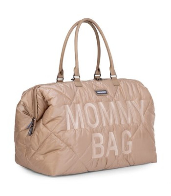 ChildHome Mommy Bag Anne Bebek Bakım Çantası Puffy // Bej