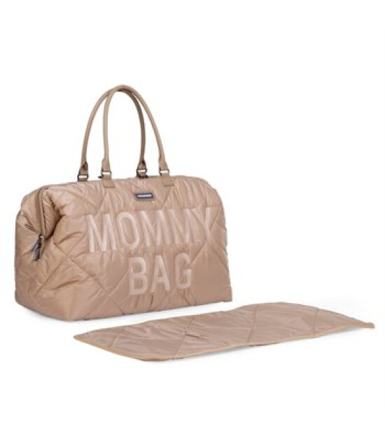ChildHome Mommy Bag Anne Bebek Bakım Çantası Puffy // Bej