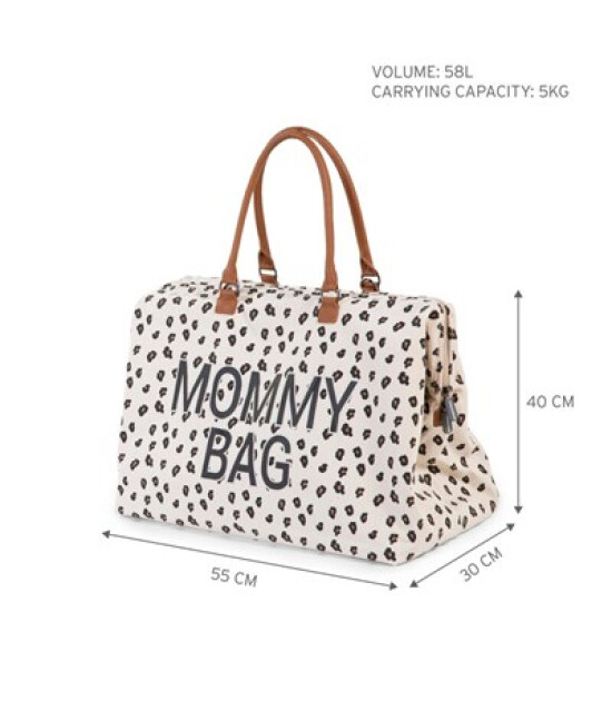 ChildHome Mommy Bag Anne Bebek Bakım Çantası // Kanvas & Leopard