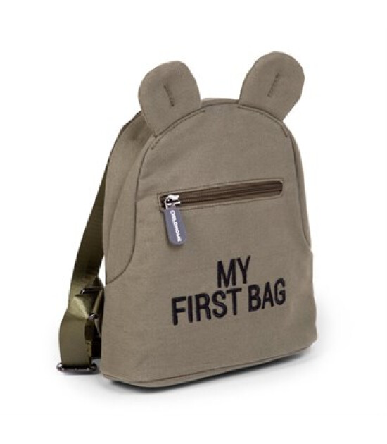Childhome My First Bag Sırt Çanta Kanvas // Haki