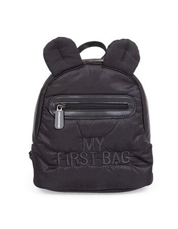 Childhome My First Bag Sırt &Ccedil;anta Puffy // Siyah