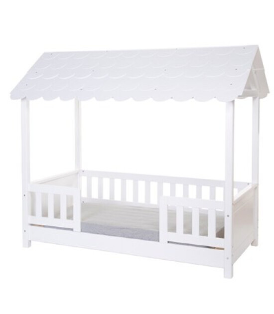 Childhome Rooftop Karyola // Beyaz (70cm x 140 cm)