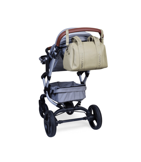 Childhome Mommy Club Bag, Vegan Deri Yeşil