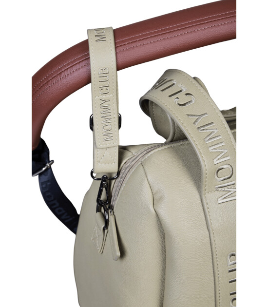 Childhome Mommy Club Bag, Vegan Deri Yeşil