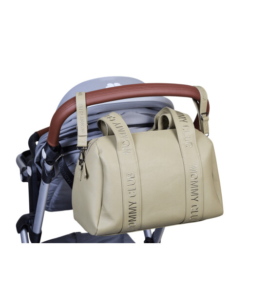 Childhome Mommy Club Bag, Vegan Deri Yeşil