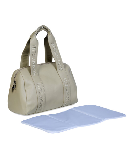 Childhome Mommy Club Bag, Vegan Deri Yeşil