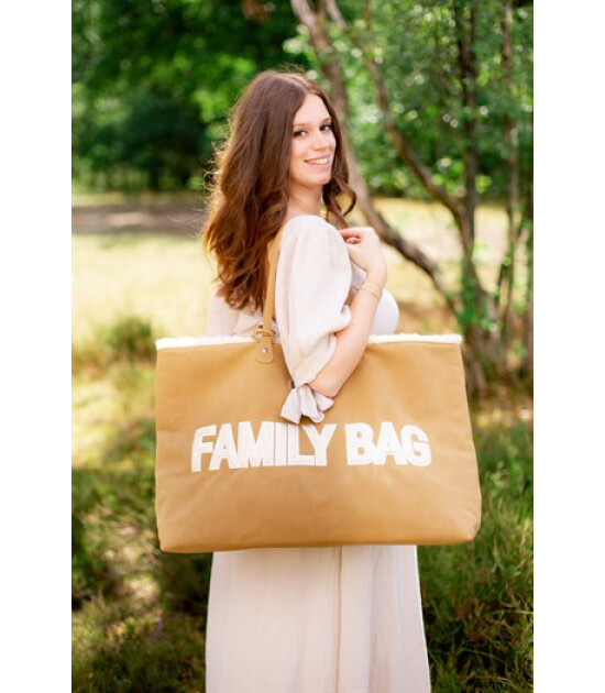 Childhome Family Bag Puffy Süet // Kahverengi