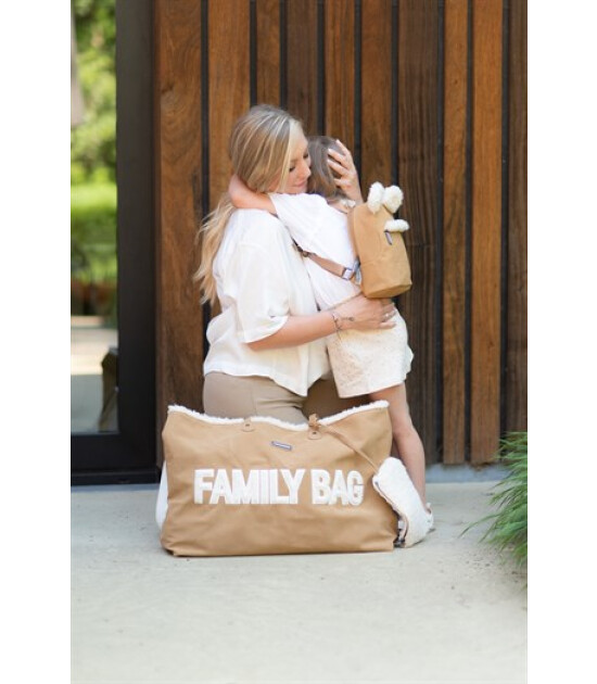 Childhome Family Bag Puffy Süet // Kahverengi
