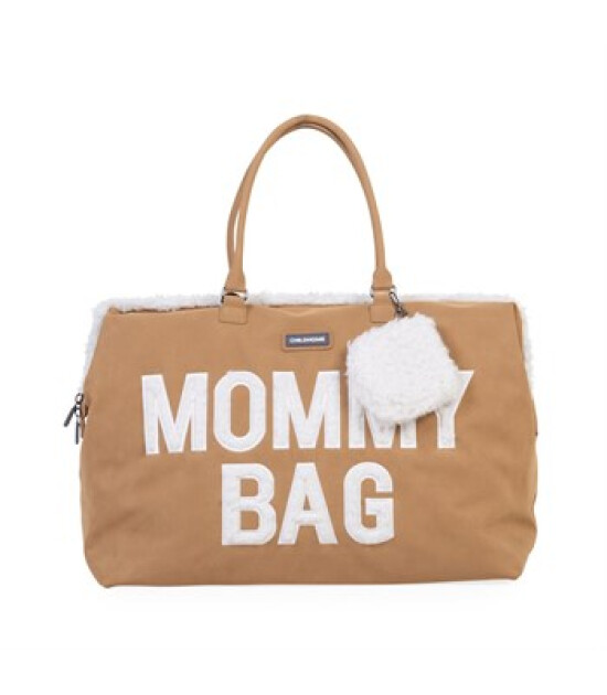 ChildHome Mommy Bag Anne Bebek Bakım Çantası Süet // Kahverengi