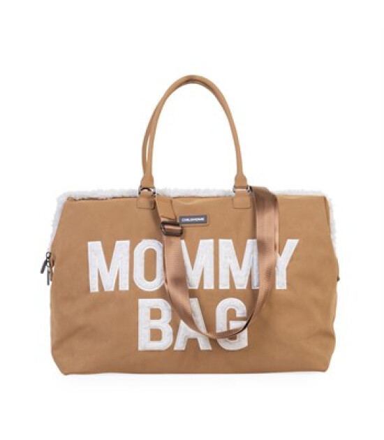 ChildHome Mommy Bag Anne Bebek Bakım Çantası Süet // Kahverengi