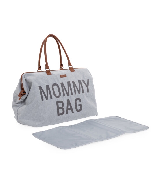 ChildHome Mommy Bag Anne Bebek Bakım Çantası // Kanvas Gri
