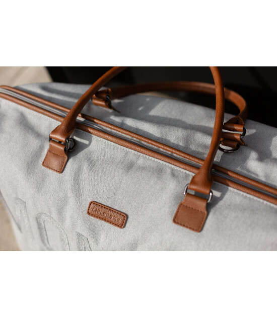 ChildHome Mommy Bag Anne Bebek Bakım Çantası // Kanvas Gri
