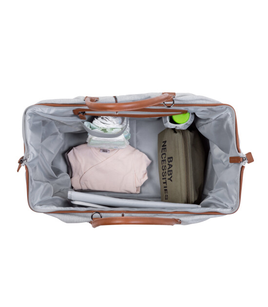 ChildHome Mommy Bag Anne Bebek Bakım Çantası // Kanvas Gri