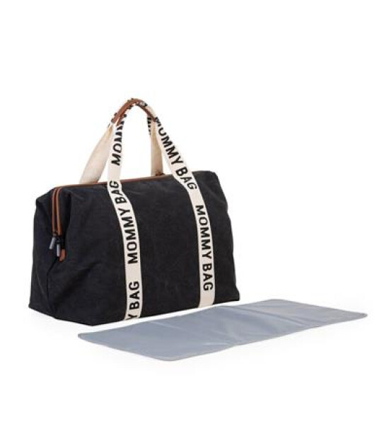 ChildHome Mommy Bag Signature Anne Bebek Bakım Çantası // Siyah