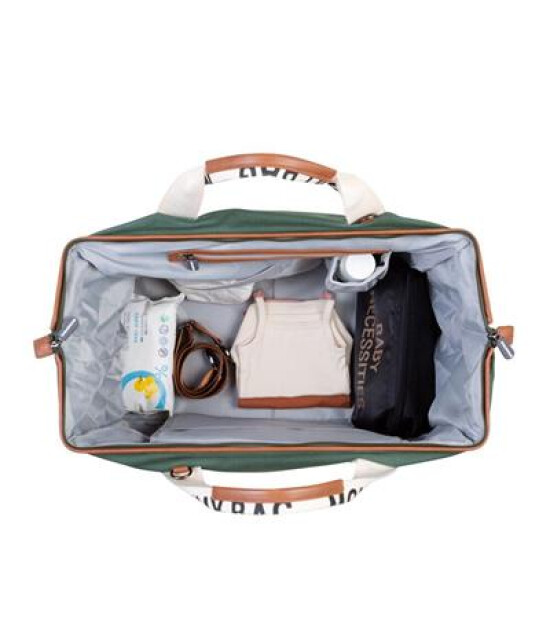 ChildHome Mommy Bag Signature Anne Bebek Bakım Çantası // Yeşil