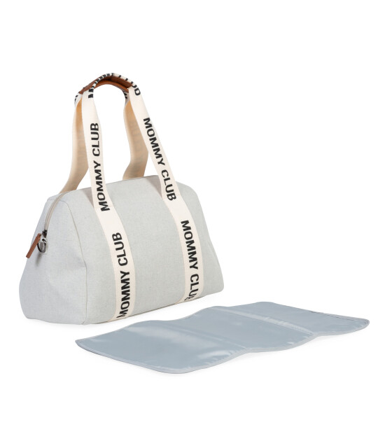 Childhome Mommy Club Bag // Gri Kanvas