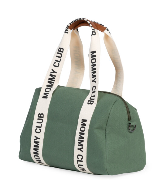 Childhome Mommy Club Bag // Yeşil Kanvas