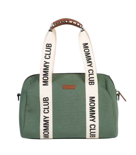 Childhome Mommy Club Bag // Yeşil Kanvas