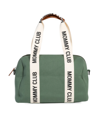 Childhome Mommy Club Bag // Yeşil Kanvas