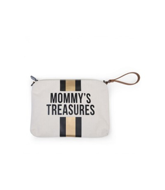Childhome Mommy Treasures Clutch // Black & Gold