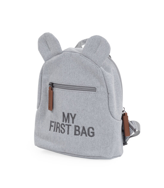 Childhome My First Bag Sırt Çanta Kanvas // Gri
