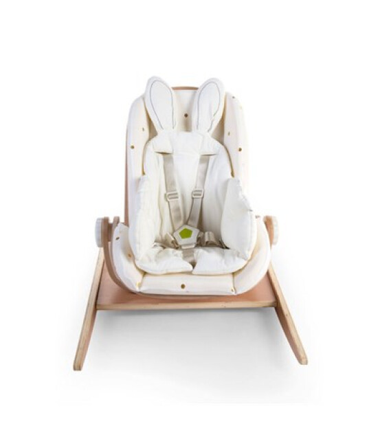 Childhome Tavşan Mama Sandalyesi Minderi // Beyaz