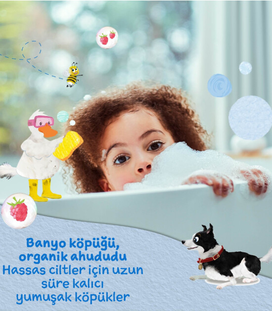 Childs Farm Organik Ahududu Özlü Banyo Köpüğü