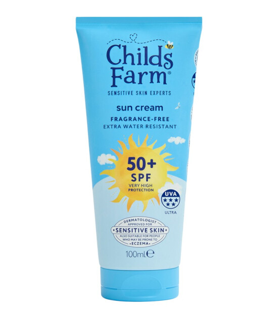 Childs Farm Bebek G&uuml;neş Kremi - Parf&uuml;ms&uuml;z SPF 50+ (100 ml)
