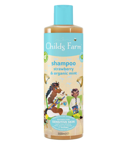 Childs Farm Çilek ve Organik Nane Özlü Çocuk Şampuan (500ml)