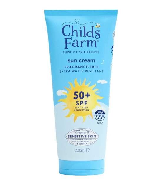 Childs Farm &Ccedil;ocuk G&uuml;neş Kremi - Parf&uuml;ms&uuml;z SPF 50+ (200 ml)