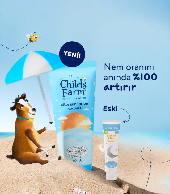 Childs Farm &Ccedil;ocuk G&uuml;neş Sonrası Kremi (100 ml)