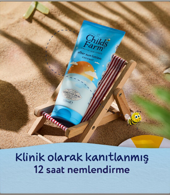 Childs Farm &Ccedil;ocuk G&uuml;neş Sonrası Kremi (100 ml)